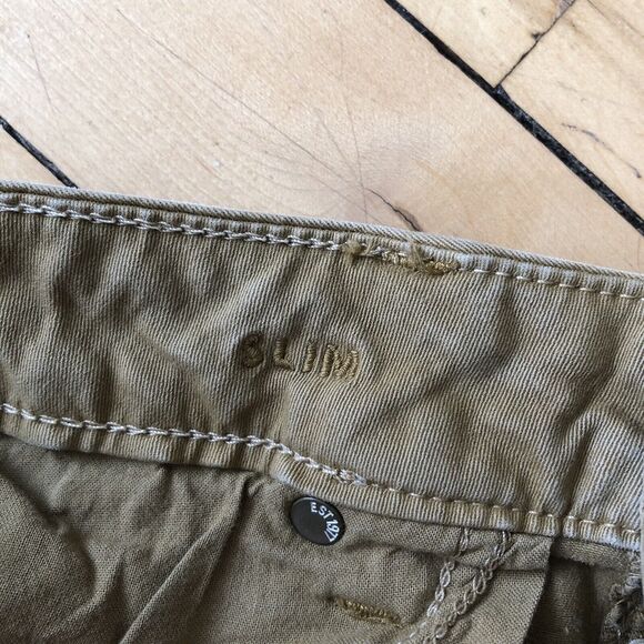 American Eagle Flex Men’s Tan Khaki Pants Size 30x30 - Picture 8 of 11